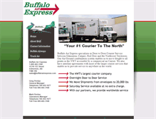 Tablet Screenshot of buffaloairexpress.com